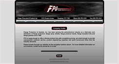 Desktop Screenshot of flangeprotection.com